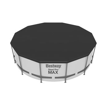 Bestway Bâche ronde pour piscine hors sol de 3,66 m - 1