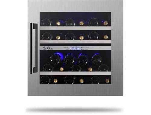 Le Chai Lb270 - Cave À Vin - Encastrable - Niche - Largeur : 61.5 Cm - Profondeur : 58 Cm - Hauteur : 61.5 Cm - 83 Litres - Classe G - Inox