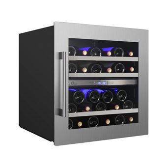 Le Chai LB270 - Cave à vin - intégrable - niche - largeur : 61.5 cm - profondeur : 58 cm - hauteur : 61.5 cm - 83 litres - classe G - inox