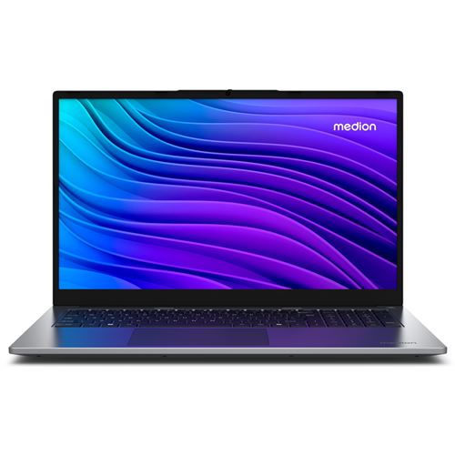 Medion Akoya E17223 - Intel N-Series - N100 / Jusqu'À 3.4 Ghz - Win 11 Home In S Mode - UHD Graphics - 4 Go Ram - 128Go SSD - 17.3" 1920 X 1080 (Full Hd) - Wi-Fi 6 - Bleu Galaxie - Clavier : Français