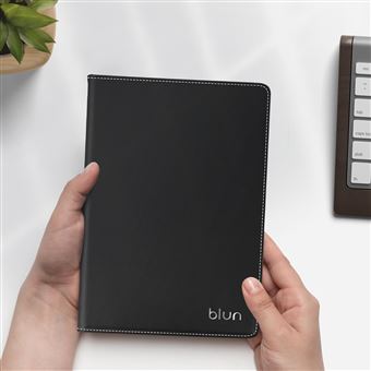 Étui Tablette 7 Pouces, Clapet Folio Effet Cuir Patiné avec