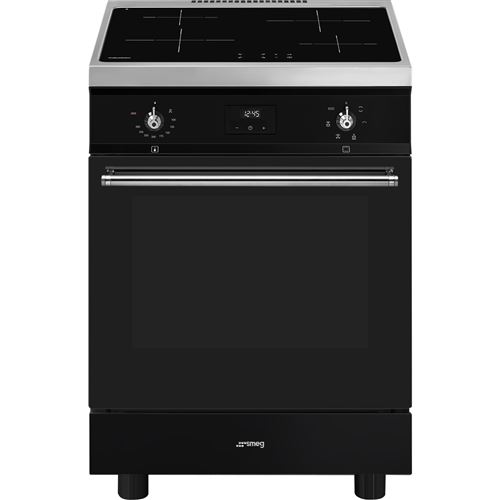 Non Communiqué Noir Cuisinière Smeg C6imblt2 Sinfonia 60 Cm Induction Multifonction
