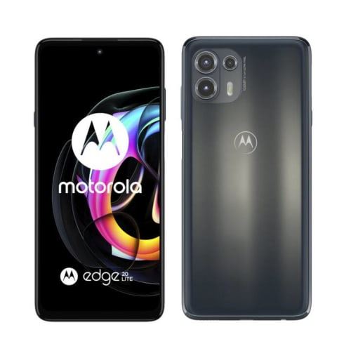 Smartphone Motorola Moto Edge 20 Lite Pane0014Fr 6.7 Fhd+ Mediatek Dimensity 720 8Go 128Go Android 10 Noir
