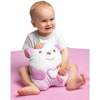 Peluche tendre Ourson - Rose - Des la naissance