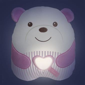 Peluche tendre Ourson - Rose - Des la naissance