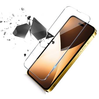 Coque pour iPhone 14 Pro Doré et 2 Verres Trempés Vitre Protection d'écran  - Cdiscount Téléphonie