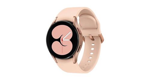 Samsung Galaxy Watch4 - 40 mm - or rosé - montre intelligente avec bande sport - rose - affichage 1.19" - 16 Go - NFC, Wi-Fi, Bluetooth - 25.9 g