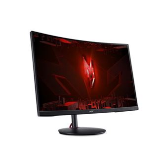 Acer Nitro XZ271U P3bmiiphx - XZ1 Series - écran LED - jeux - incurvé - 27" - 2560 x 1440 WQHD @ 180 Hz - VA - 300 cd/m² - 3000:1 - HDR10 - 1 ms - 2xHDMI, DisplayPort - haut-parleurs - noir