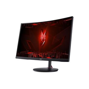 Acer Nitro XZ271U P3bmiiphx - XZ1 Series - écran LED - jeux - incurvé - 27" - 2560 x 1440 WQHD @ 180 Hz - VA - 300 cd/m² - 3000:1 - HDR10 - 1 ms - 2xHDMI, DisplayPort - haut-parleurs - noir