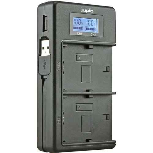 Jupio chargeur double compatible avec sony np-fz100