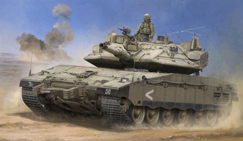 Maquette Hobby Boss IDF Merkava Mk IV w/Trophy - 1/35 - Maquette mili