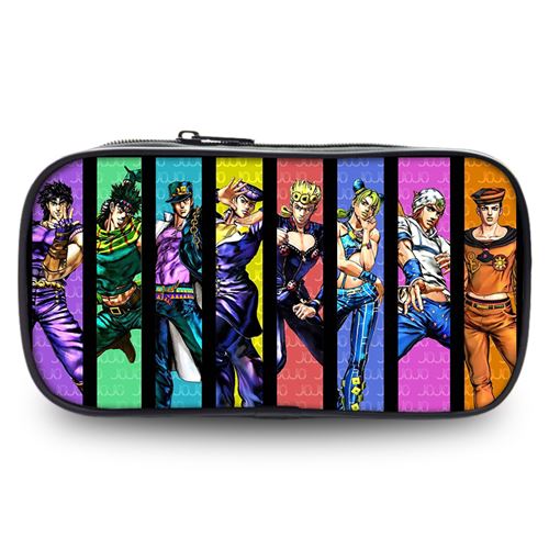 Trousse - JoJo's Bizarre Adventure -Un compartiment- Multicolore (20x10x5cm) #57