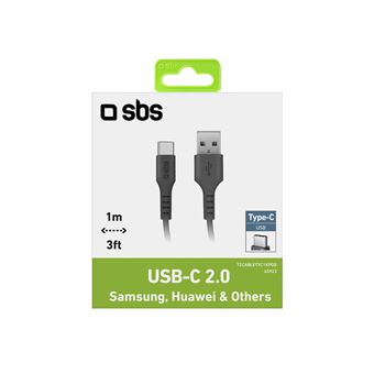 Câble de chargement de données de type C - USB 2.0- SBS
