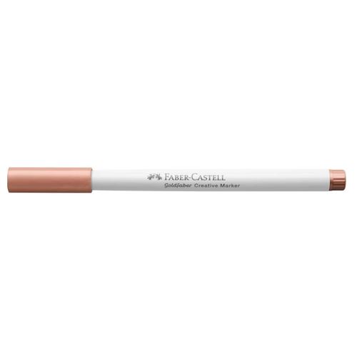 Feutre - Cuivre - 552 - Indélébile - Pointe pinceau - Tous supports - Faber-Castell Goldfaber creative marker