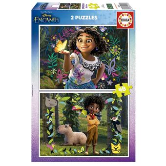 Puzzle 2 x 48 - Encanto Disney - 1