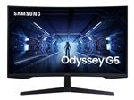 Ecran PC LED Samsung Odyssey G5 C27G56TQBU - G55T Series 27" Incurvé WQHD Noir