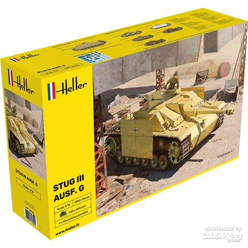 Heller Sturmgeschütz Iii Stug Iii Ausf G - 1:16e