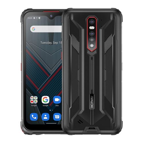 Smartphone HOTWAV Cyber ​​​​7 8+128G 8280MAH 6.3 pouces Robuste 5G Rouge