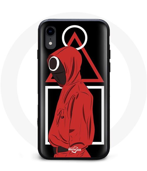Coque Iphone XR play Square Squid Game Maniacase