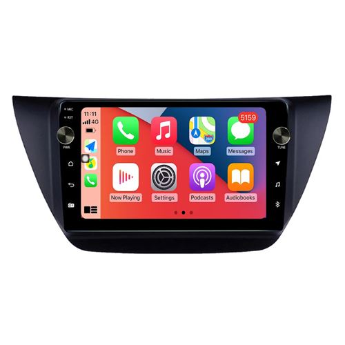 Autoradio CarPlay RoverOne Android 2Go RAM 32Go ROM GPS Bluetooth pour Mitsubishi Lancer 9 CS 2000 - 2010