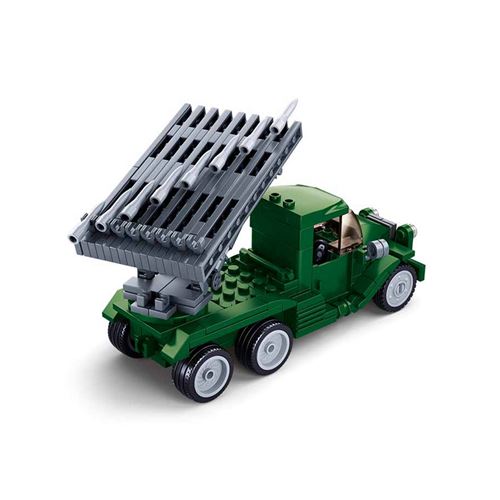 JEU DE CONSTRUCTION COMPATIBLE LEGO BRIQUE EMBOITABLE SLUBAN ARMY