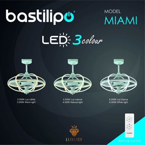 Bastilipo - Ventilateur de Plafond 0586 - Image 2