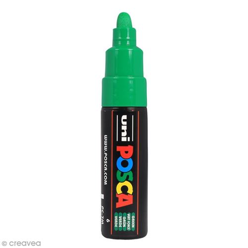 Marqueur Posca pointe conique trait large Vert fonc&eacute