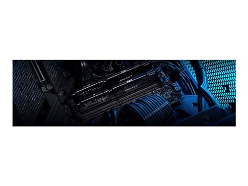 Kingston FURY Beast - DDR5 - kit - 64 Go: 2 x 32 Go - DIMM 288 broches - 4800 MHz / PC5-38400 - CL38 - 1.1 V - mémoire sans tampon - on-die ECC