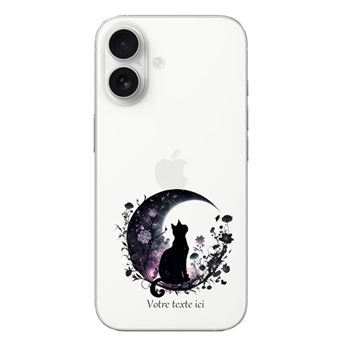 Étui Portefeuille Odeydo Pour IPhone 15 - Violet Avec Chats Et Fleurs, Coque Flip Antichoc, Neuve