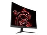 MSI Optix G32CQ4DE E2 - Écran LCD - incurvé - 32" (31.5" visualisable) - 2560 x 1440 WQHD @ 170 Hz - VA - 250 cd/m² - 3000:1 - 1 ms - 2xHDMI, DisplayPort - noir