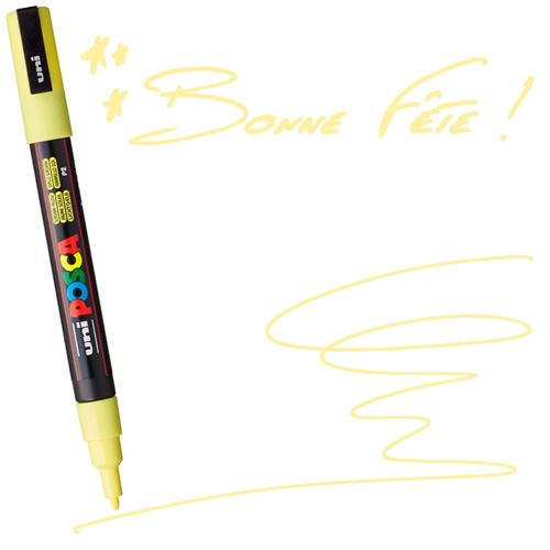 Feutre Posca Pc-3M - Pointe Conique Fine