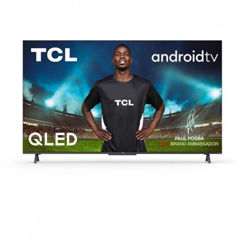 TCL 50C721 - Classe de diagonale 50 TV LCD rétro-éclairée par LED - QLED - Smart TV - Android TV - 4K UHD (2160p) 3840 x 2160 - HDR - Quantum Dot - aluminium brossé