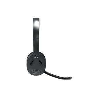 PORT Connect ON'R 500 - Micro-casque - sur-oreille - Bluetooth - filaire, sans fil - USB-A