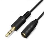 5 Mètres Câble d'extension Audio Jack 3.5mm Rallonge Prise Jack Mâle à Femelle