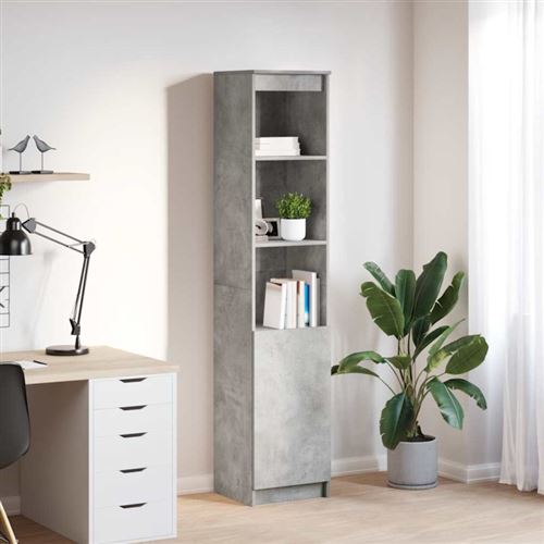 Vidaxl Gris Buffet Haut - Béton - Image 3