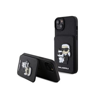 Karl Lagerfeld Saffiano Nylon Crossbody Metal Karl A Choupette Kryt Pre Iphone 15 Pro Max Cierny I471401