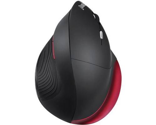 Souris Perixx 718R radio optique ergonomique noir, rouge