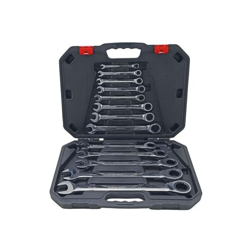Non Communiqué Caisse De Clés Mixtes À Cliquet Bgs - 8 - 32 Mm - 13 Pcs - 30006