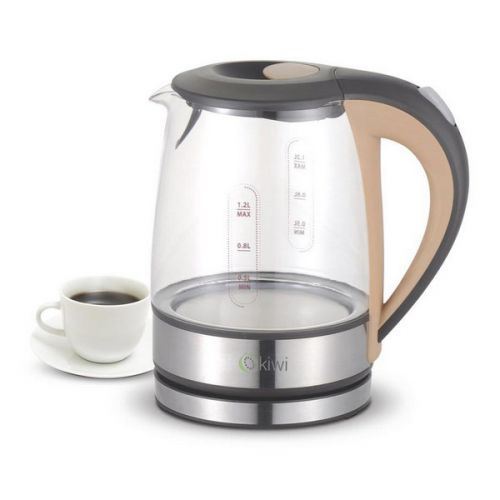Bouilloire Kiwi KK-3320 1,2 L 1630W Verre