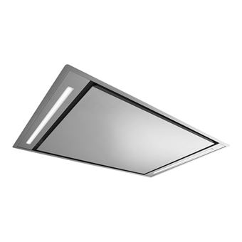 De Dietrich Fascination DHL7173X - Hotte - plafond - Niche - largeur : 108 cm - profondeur : 68 cm - evacuation & recyclage - platine