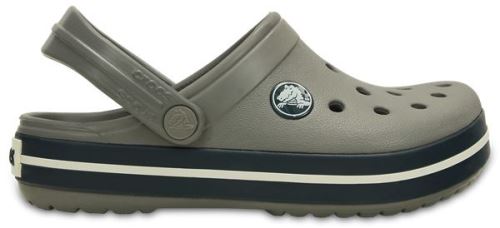 Crocs Crocband Enfants Sabots Chaussures Sandales en Smoke Gris / Bleu Marine 204537 05H