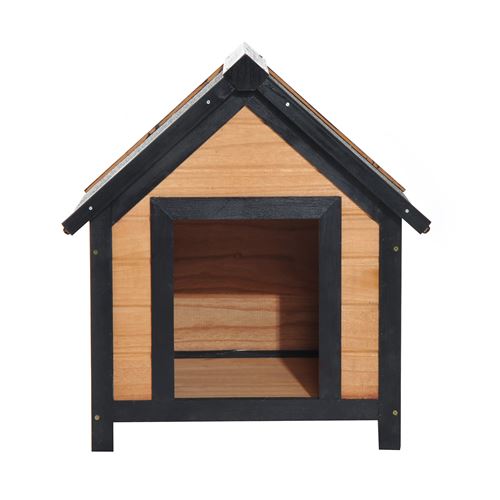 Niche Pour Chien Chat En Bois Sur Pied Chenil Toit Double