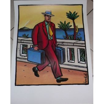 LOUSTAL - 50x70 cm - AFFICHE / POSTER - 1