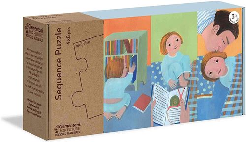 Clementoni puzzle SequenceHistoires 4 x 8 pièces
