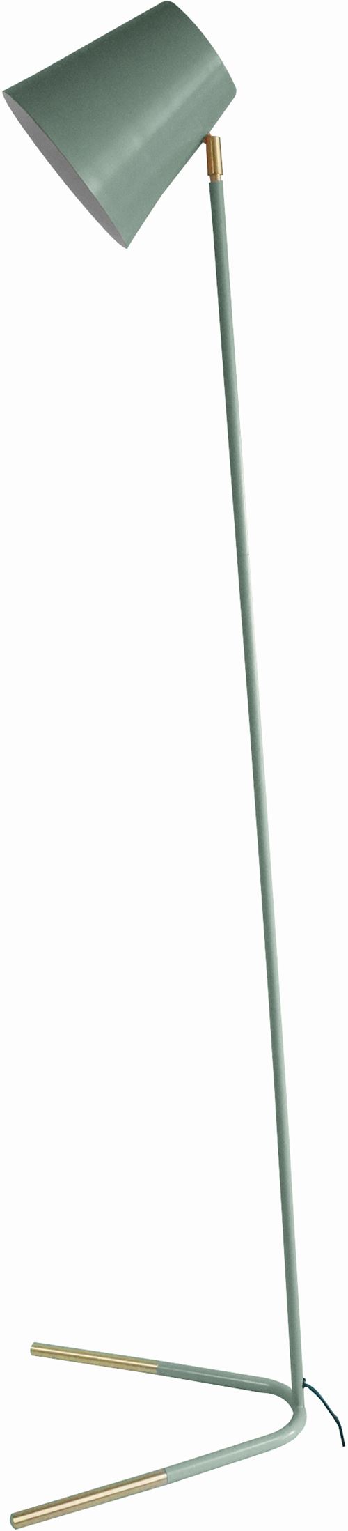 Leitmotiv - Lampadaire en métal Noble 150 cm Vert foncé