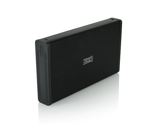 3go caja externa hdd 3.5 hdd35bk312 sata-usb 3.0 (negro)