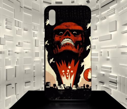 Coque Design Huawei P30 CRANE ROUGE COMICS 02