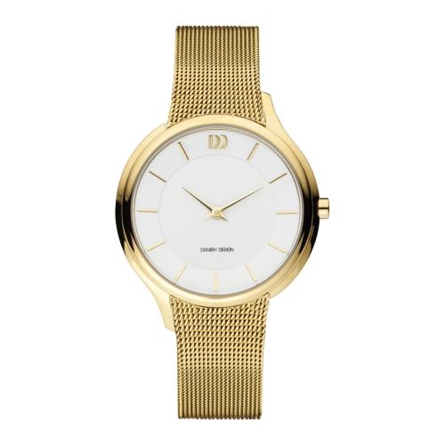 Danish Design Montre Femme IV05Q1194 Argent, Blanc