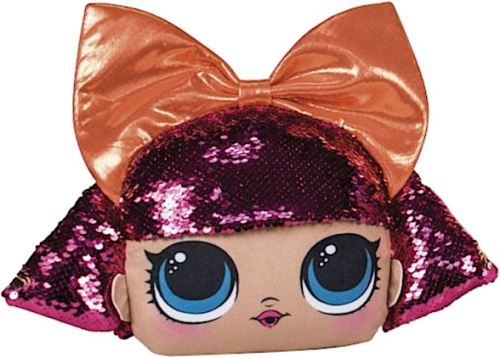 L.O.L. Surprise coussin Let's Be Friendsd'étreinte ! 20 cm orange/rose