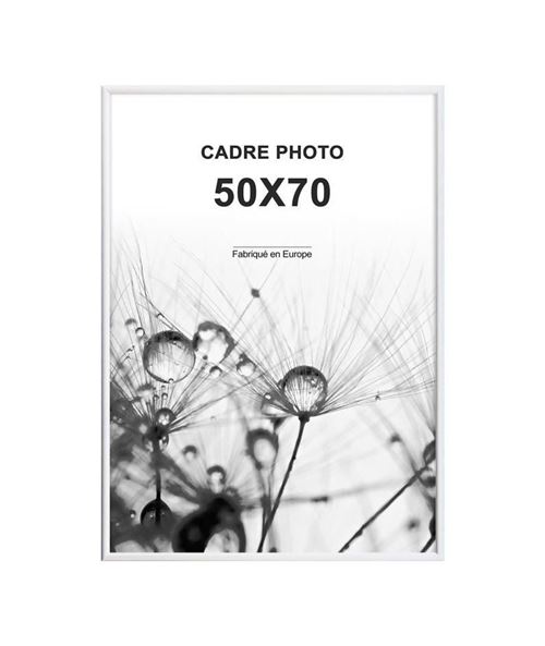 ALTANA Cadre photo 50x70 cm Blanc mat